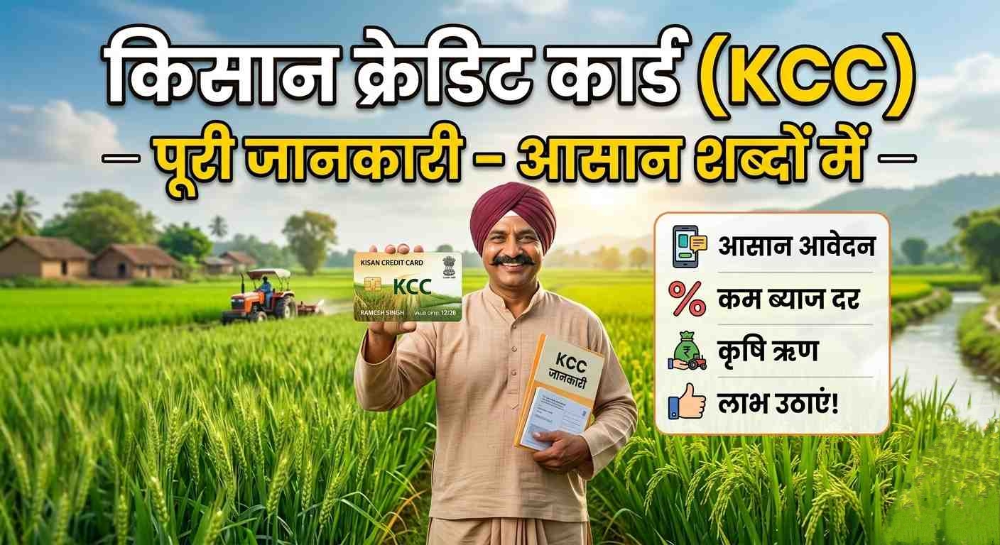 किसान क्रेडिट कार्ड KCC